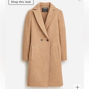 New Daphne topcoat in Italian boiled wool